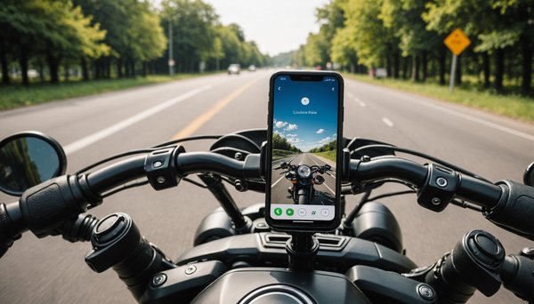 Support téléphone moto sportive : roulez connecté en toute sécurité